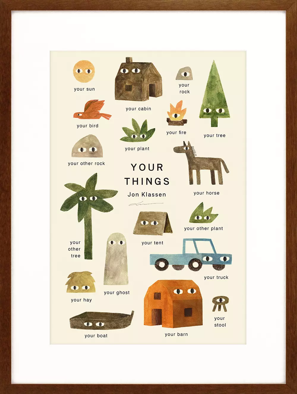 Your Things, Jon Klassen Your Things, Jon Klassen