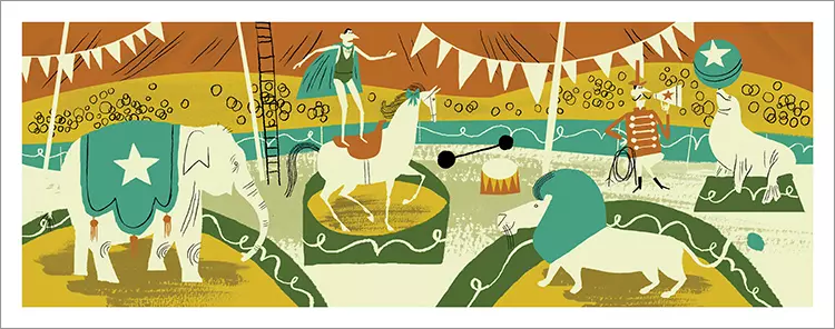 Circus [PRINT], Dan Thompson