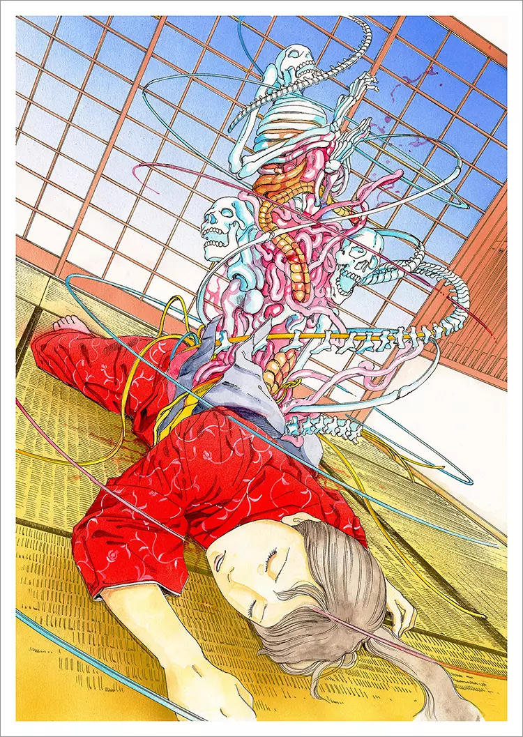 The Pain of Birth [PRINT], Shintaro Kago