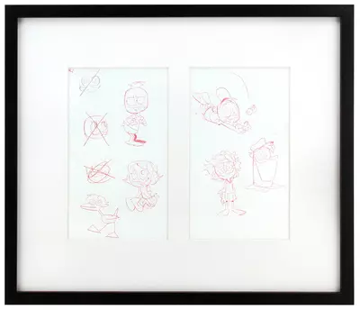 Ducktails Sketches, Dana Terrace