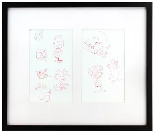 Ducktails Sketches, Dana Terrace