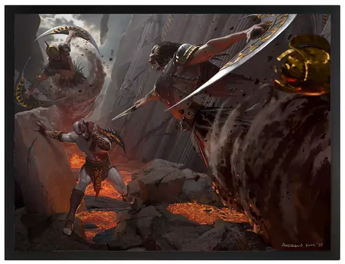 God of War III - Wraith, Andrew Kim