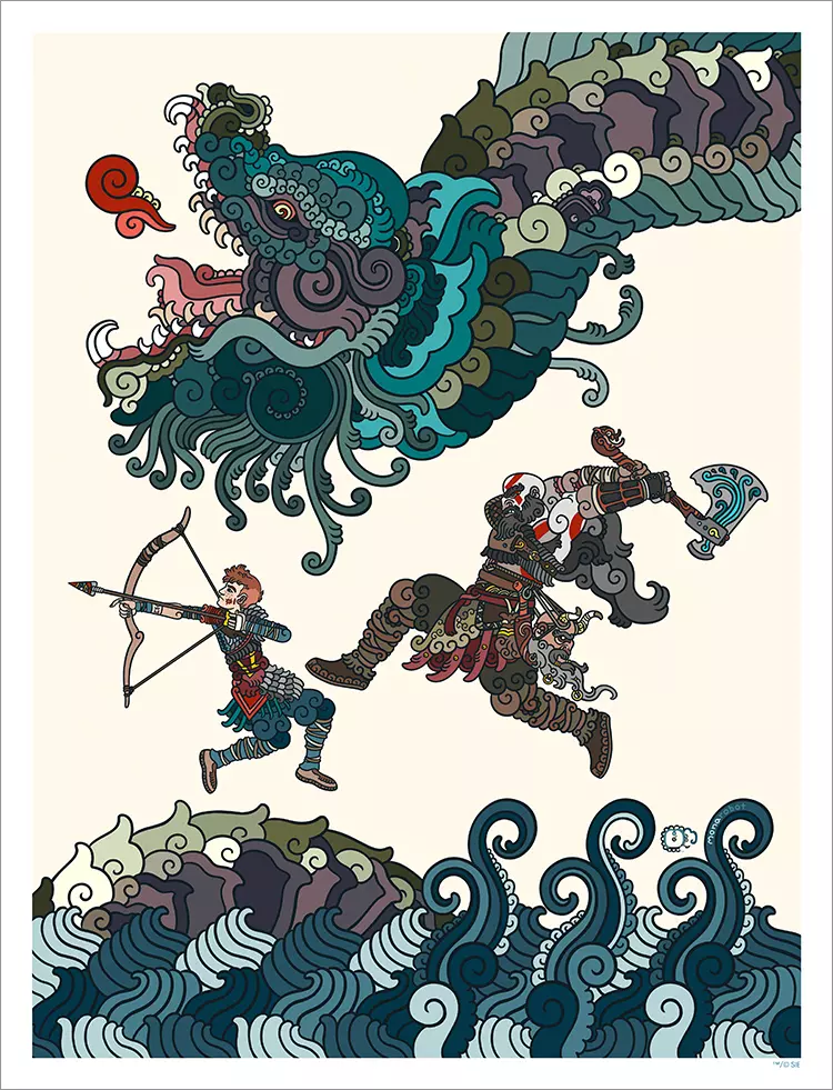 Myths and Legends [PRINT], Monarobot