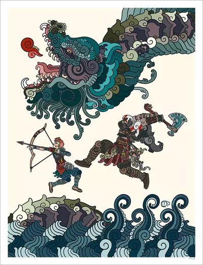 Myths and Legends [PRINT], Monarobot