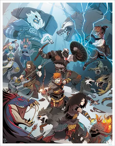 God of War: Ragnarok [PRINT], Romi Tempest