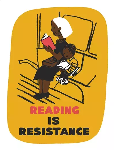Last Stop - Reading is Resistance [PRINT], Christian Robinson