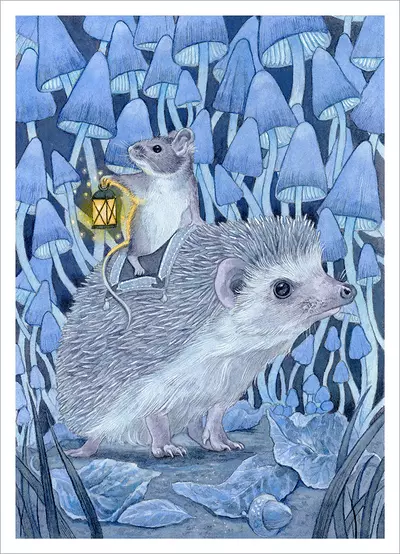 Late Night Wandering [PRINT], Léa Chaillaud