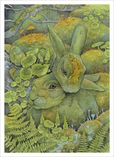 The Secret Cove [PRINT], Léa Chaillaud