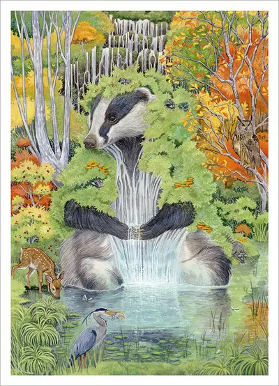 Waterfall [PRINT], Léa Chaillaud