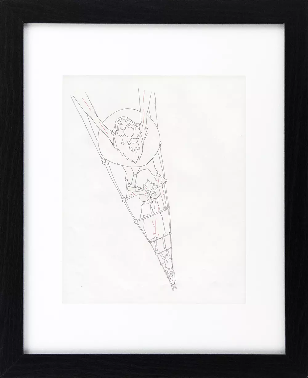 MIND GAME: Scene "ladder" Frame A28, STUDIO4°C MIND GAME: Scene "ladder" Frame A28, STUDIO4°C