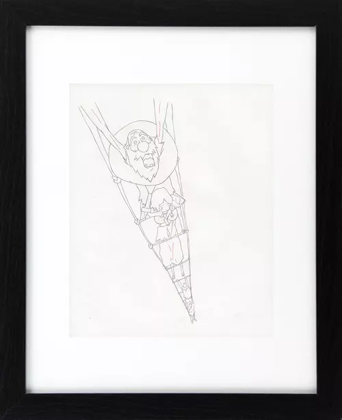 MIND GAME: Scene "ladder" Frame A28, STUDIO4°C