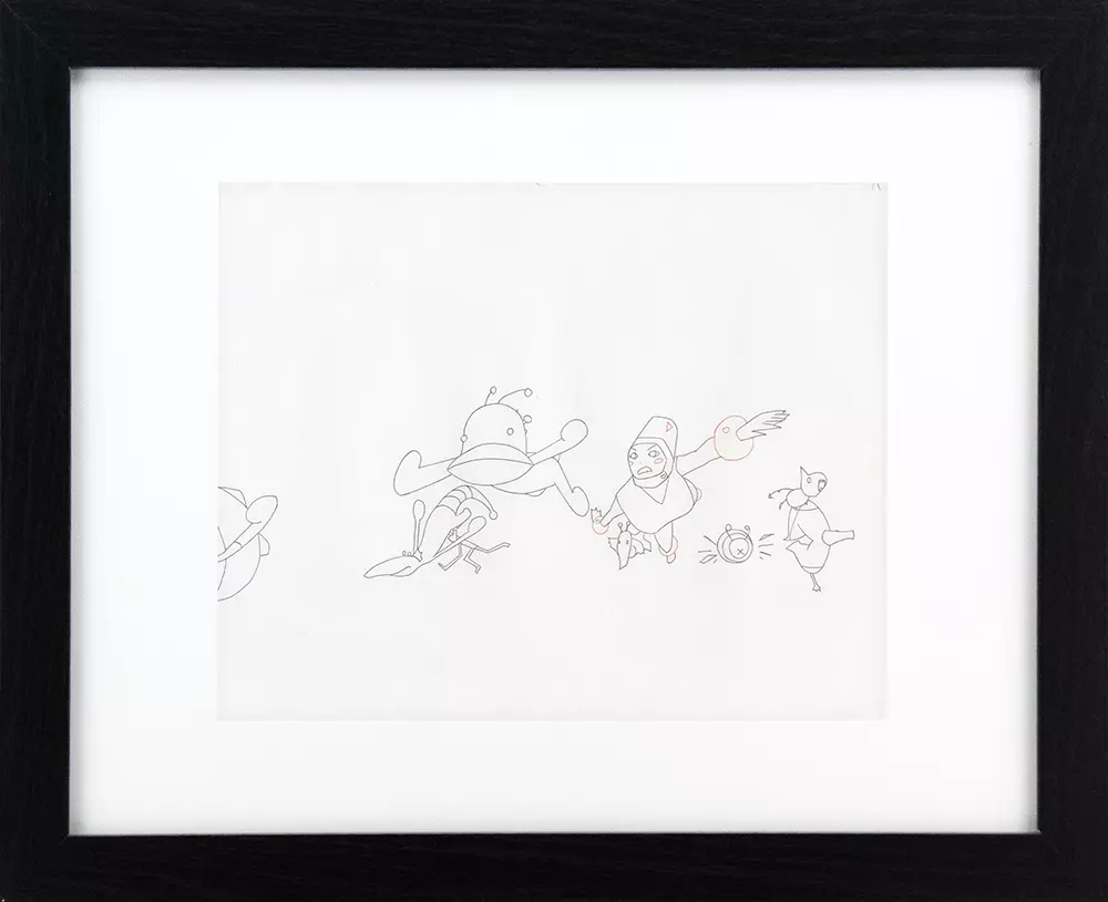 MIND GAME: Scene "characters swimming" Frame A14, STUDIO4°C