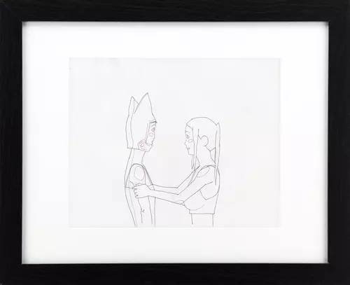 MIND GAME: Scene "Yan and Myon" Frame B16, STUDIO4°C