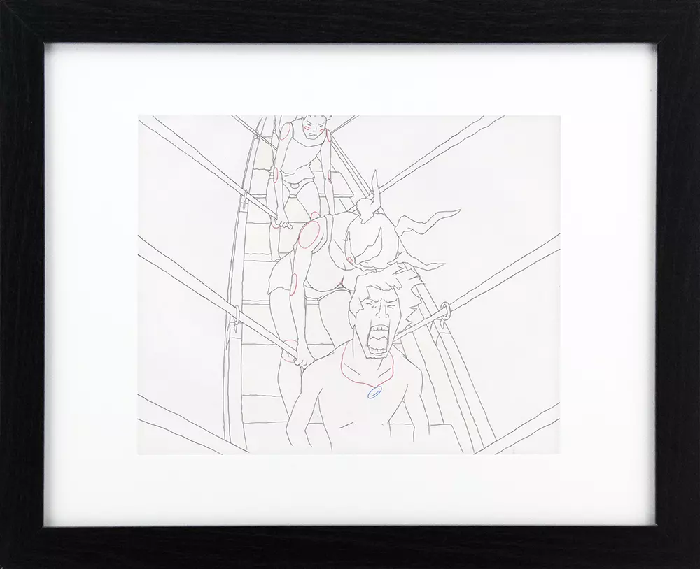 MIND GAME: SCENE "ROW FASTER" FRAME A-10, STUDIO4°C MIND GAME: SCENE "ROW FASTER" FRAME A-10, STUDIO4°C