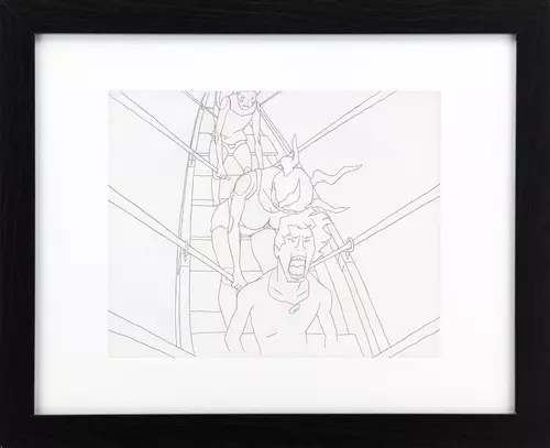 MIND GAME: SCENE "ROW FASTER" FRAME A10, STUDIO4°C