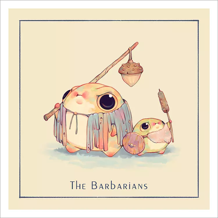 The Barbarians [PRINT], lightdraconis