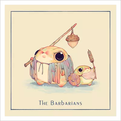 The Barbarians [PRINT], lightdraconis