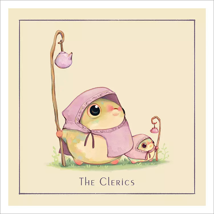 The Clerics [PRINT], lightdraconis