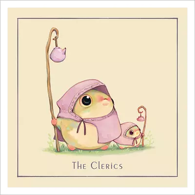 The Clerics [PRINT], lightdraconis