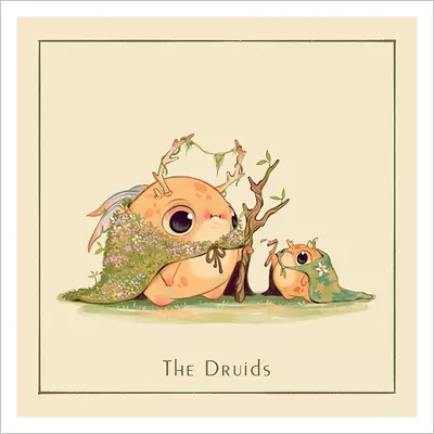 The Druids [PRINT], lightdraconis