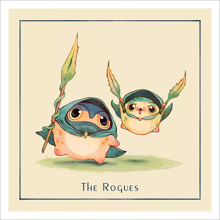 The Rogues [PRINT], lightdraconis