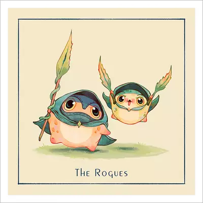 The Rogues [PRINT], lightdraconis