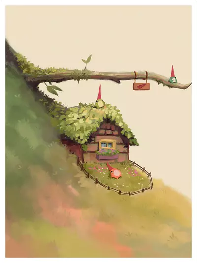 Tiny Wizards: The Inn [PRINT], lightdraconis