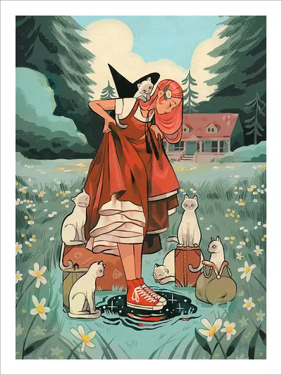 Magical Portal [PRINT], Sibylline Meynet