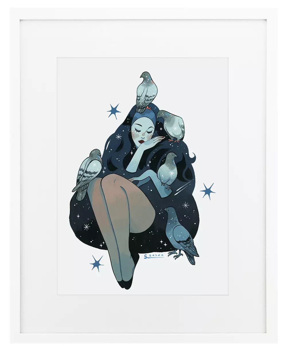 Pigeons, Sibylline Meynet Pigeons, Sibylline Meynet