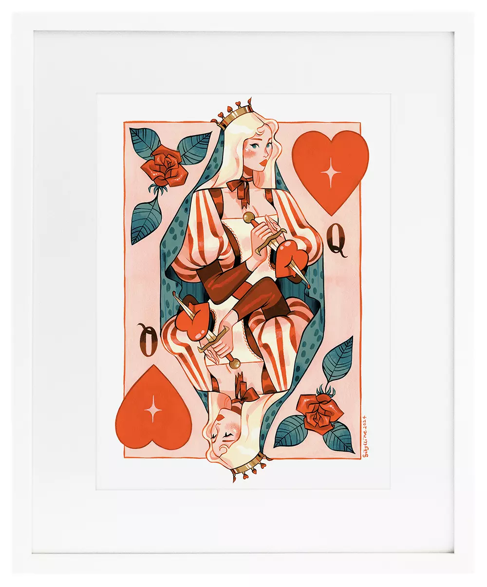 Queen Of Hearts, Sibylline Meynet Queen Of Hearts, Sibylline Meynet