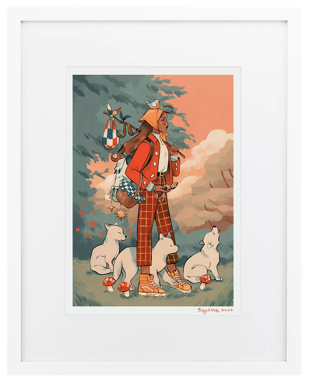 Little Red Riding Hood, Sibylline Meynet Little Red Riding Hood, Sibylline Meynet