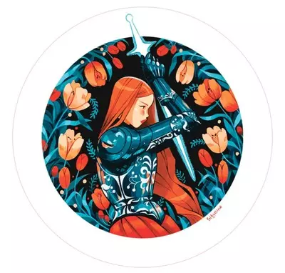 Nucleus x Sibylline Sticker - Medieval Coin, Sibylline Meynet