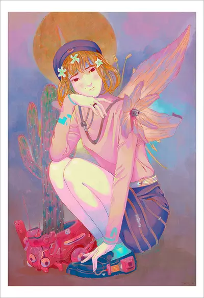 Melancholy I [PRINT], Thoth