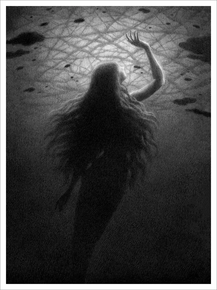 Under the Ice [PRINT], Maria Mélart
