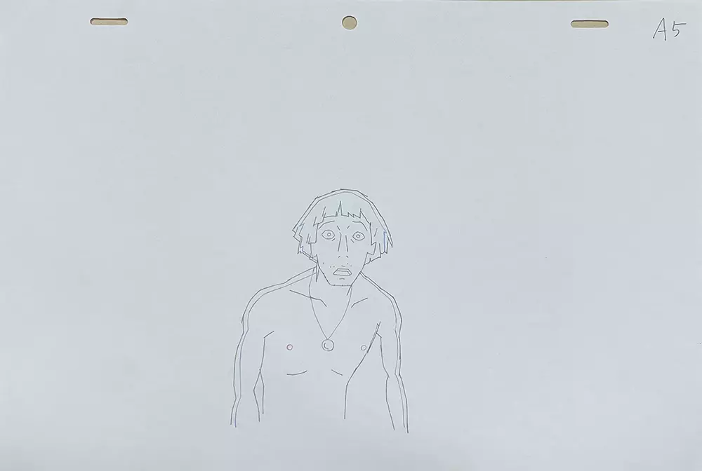 MIND GAME: Scene "surprised shirtless" Frame A5, STUDIO4°C MIND GAME: Scene "surprised shirtless" Frame A5, STUDIO4°C