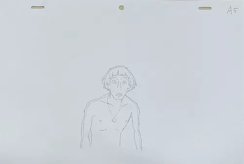 MIND GAME: Scene "surprised shirtless" Frame A5, STUDIO4°C