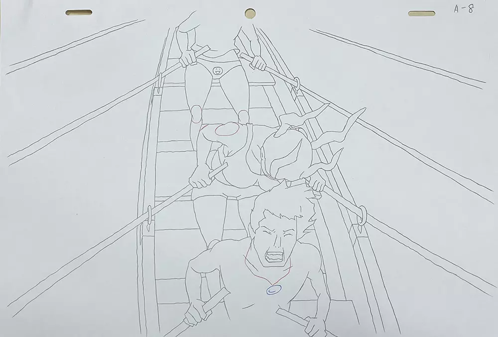 MIND GAME: SCENE "ROW FASTER" FRAME A8, STUDIO4°C MIND GAME: SCENE "ROW FASTER" FRAME A8, STUDIO4°C