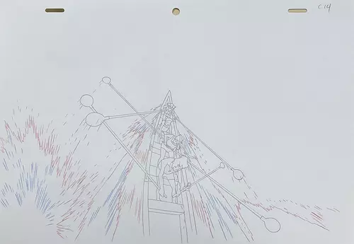 MIND GAME: Scene "4 boat rowers" Frame C14, STUDIO4°C