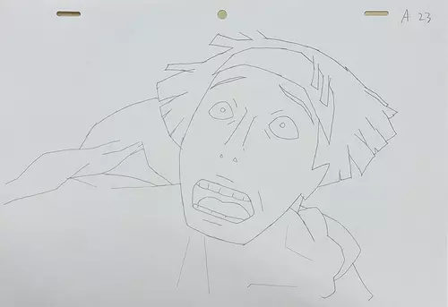 MIND GAME: Scene "Nishi surprised" Frame A23, STUDIO4°C