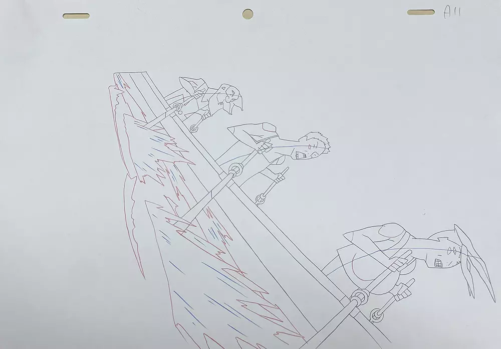 MIND GAME: SCENE "ROW FASTER" FRAME A11, STUDIO4°C MIND GAME: SCENE "ROW FASTER" FRAME A11, STUDIO4°C