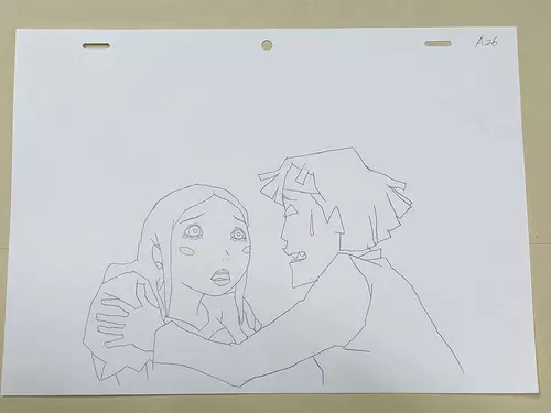 MIND GAME: Scene "Nishi & Myon" Frame A26, STUDIO4°C
