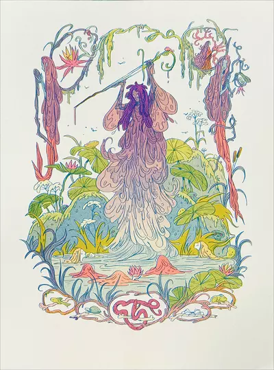 Omie Wise / Lady of the Lake  [RISOGRAPH], Natalie Andrewson