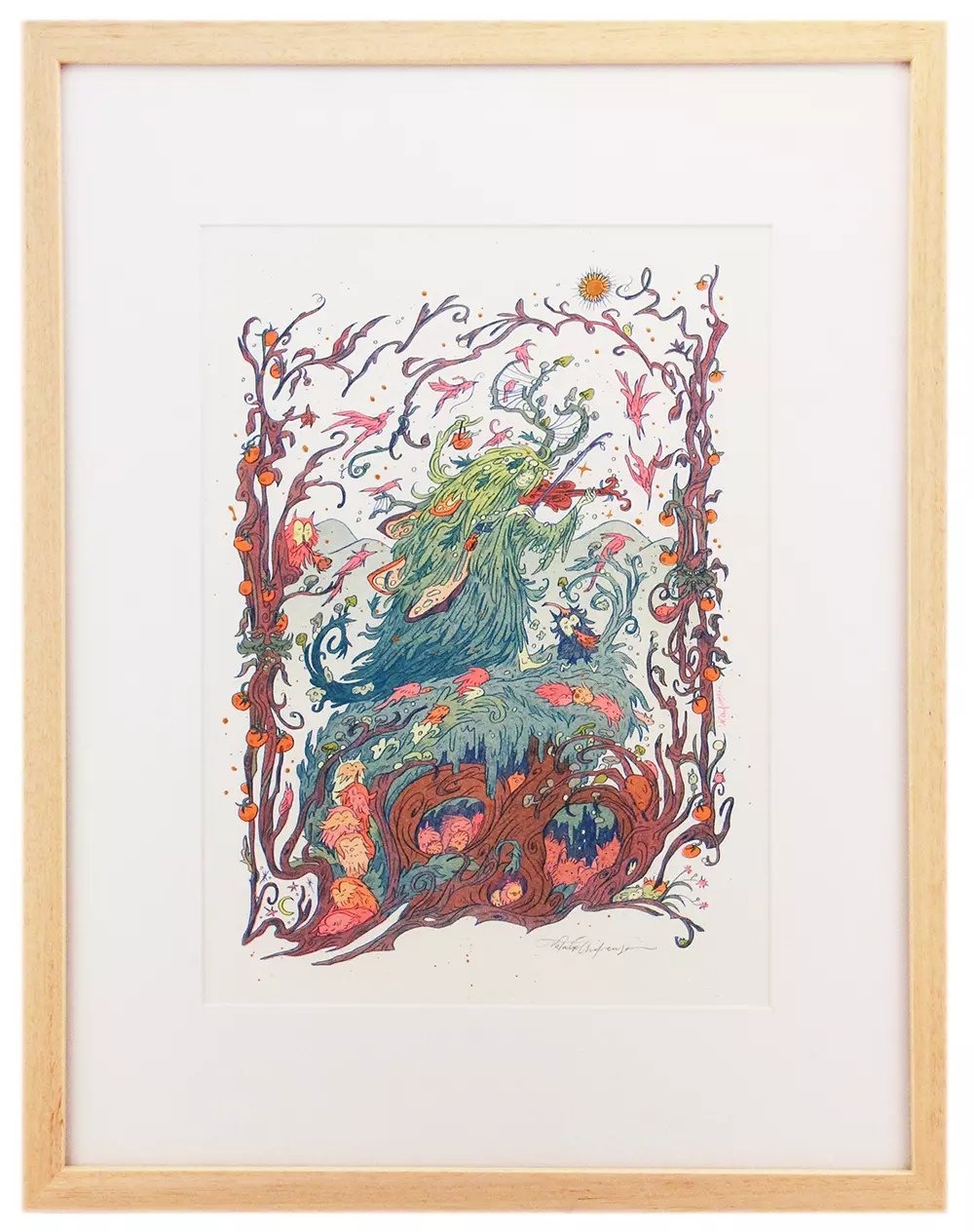 Grandfather Mountain / The Green Man , Natalie Andrewson Grandfather Mountain / The Green Man , Natalie Andrewson