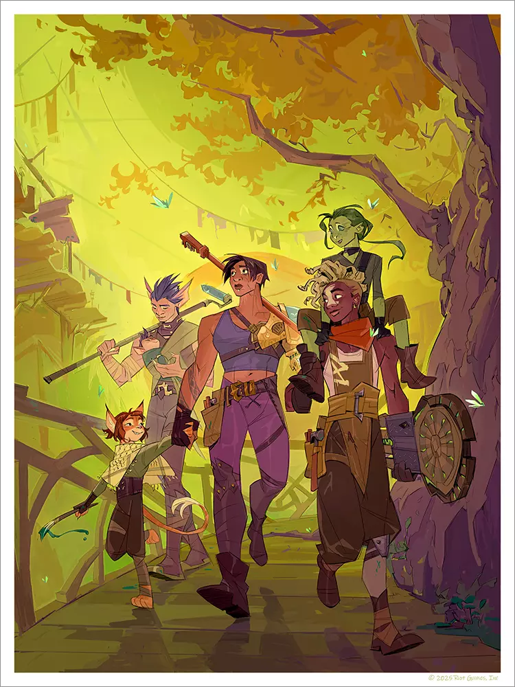 A New Zaun [PRINT], crowwkui