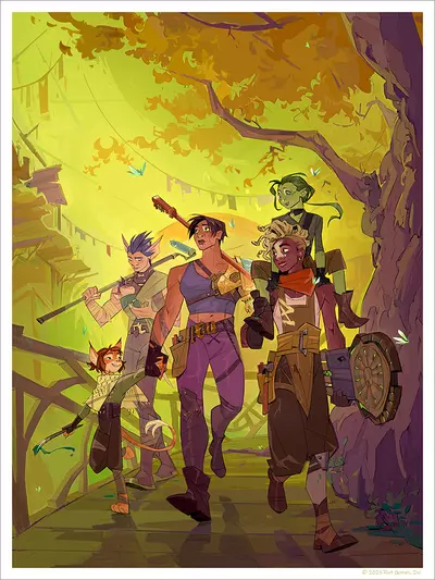 A New Zaun [PRINT], crowwkui