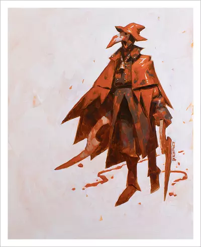 Eileen the Crow [PRINT], Edward Delandre