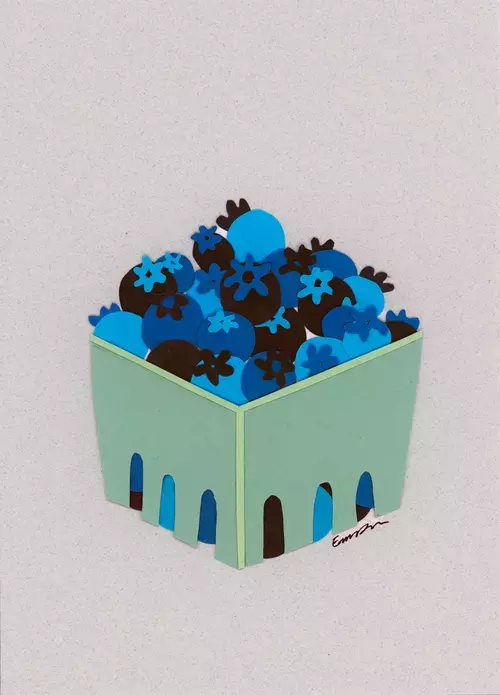 A Couple Of Blueberries, Em Brown