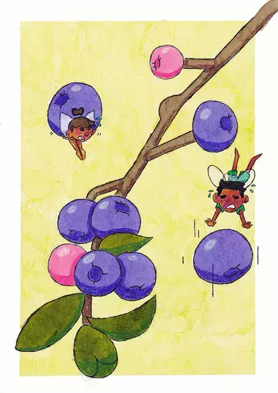 Blueberry Theft, Brittney Bourne