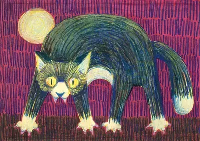 Spooky Cat, Emily Kayoko Chen
