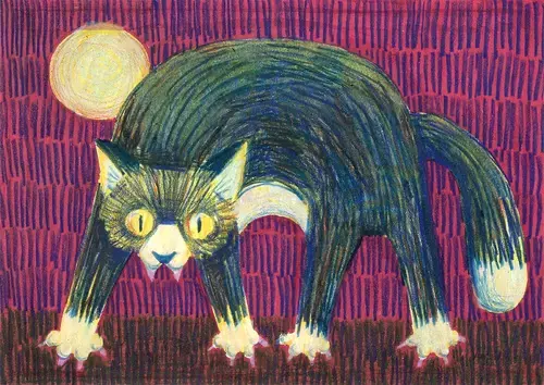 Spooky Cat, Emily Kayoko Chen